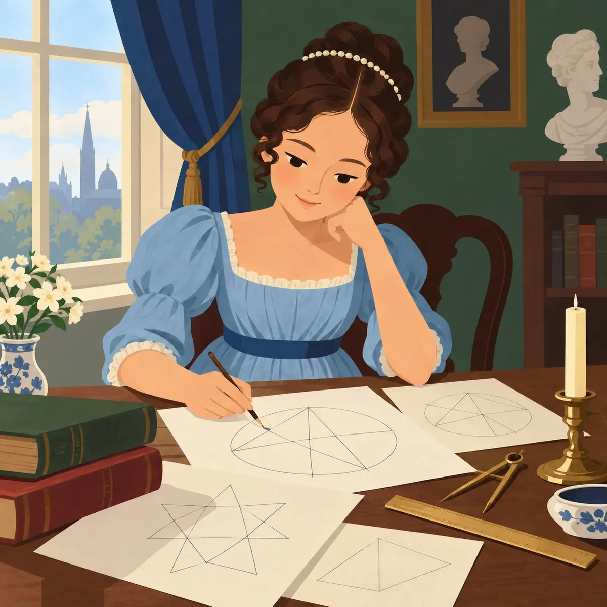 Illustration from page 3 of Ada Lovelace: Beyond the Numbers