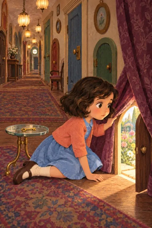 Illustration from page 4 of Alice’s Adventures in Wonderland: A Gentle Retelling