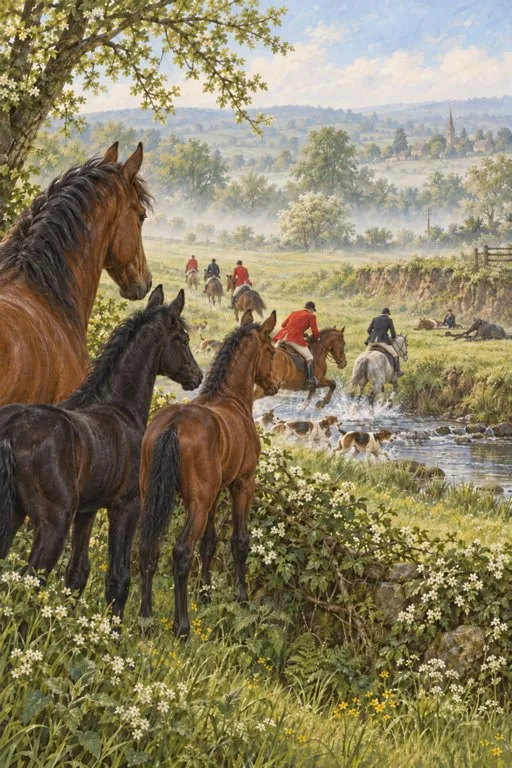 Illustration from page 3 of Black Beauty: A Retelling for Curious Readers