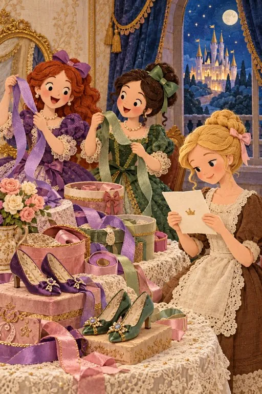 Illustration from page 4 of Cinderella: A Gentle Retelling