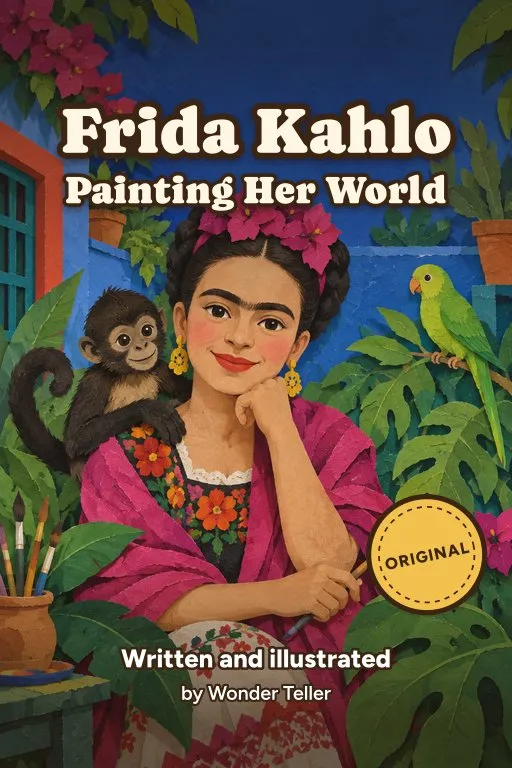 Cover of Frida Kahlo: Painting Her World