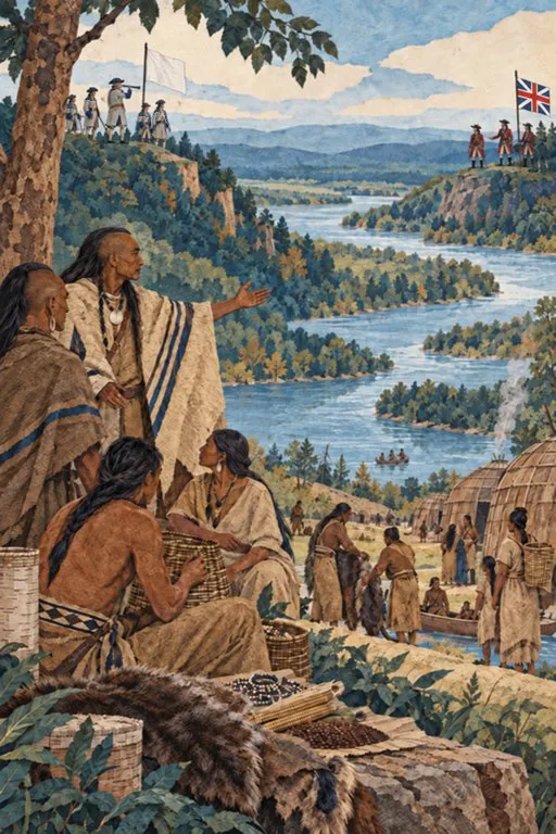 Illustration from page 4 of George Washington: Leading a New Nation