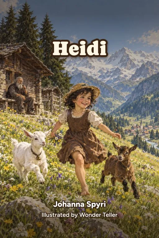 Cover of Heidi: A Retelling for Curious Readers