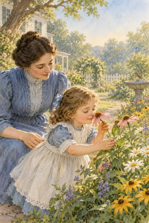 Illustration from page 3 of Helen Keller: Words in Her Hands