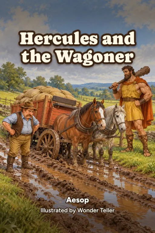 Cover of Hercules and the Wagoner: A Gentle Retelling
