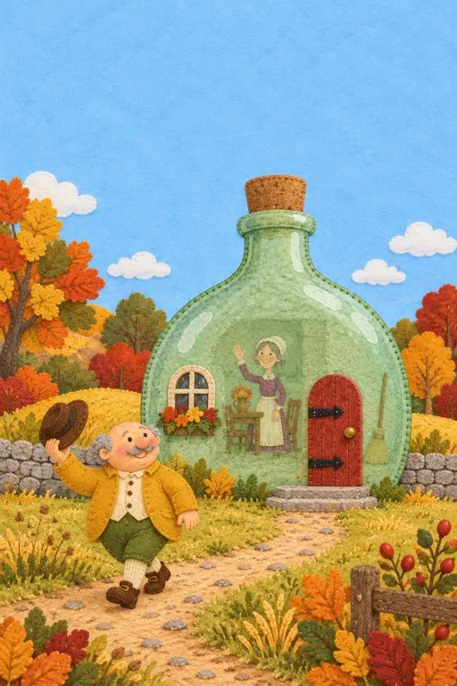 Illustration from page 2 of Mr. Vinegar: A Gentle Retelling