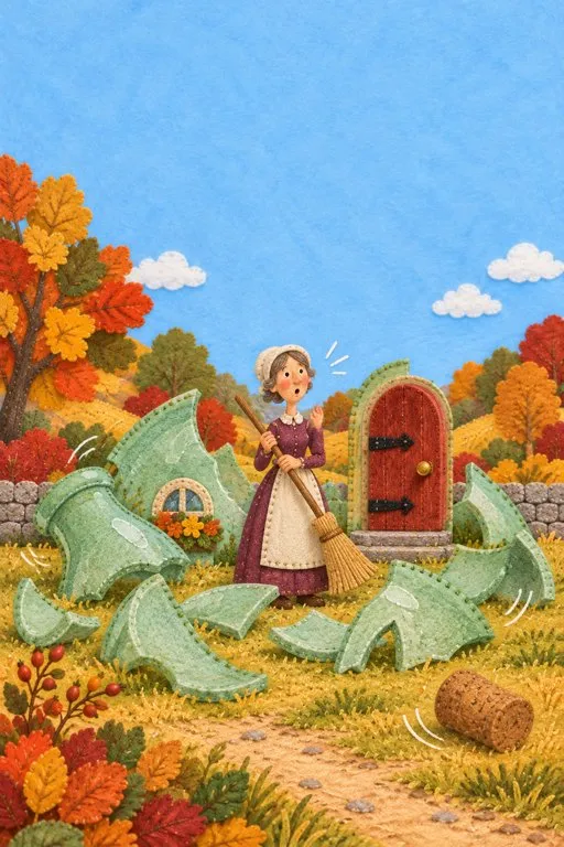 Illustration from page 3 of Mr. Vinegar: A Gentle Retelling