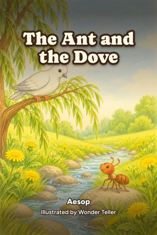 Cover of The Ant and the Dove: A Gentle Retelling