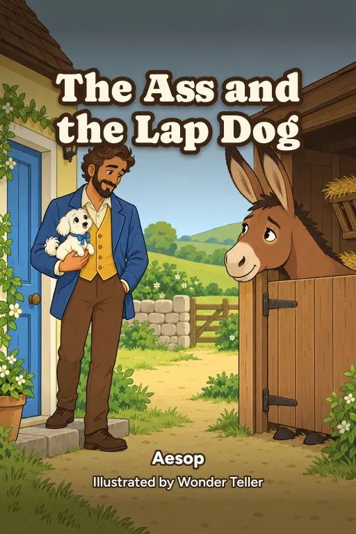 Cover of The Ass and the Lap Dog: A Gentle Retelling