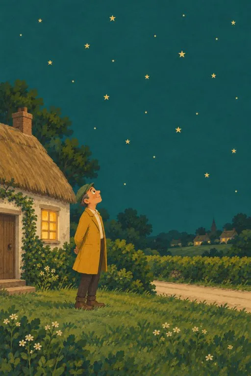 Illustration from page 2 of The Astrologer: A Gentle Retelling