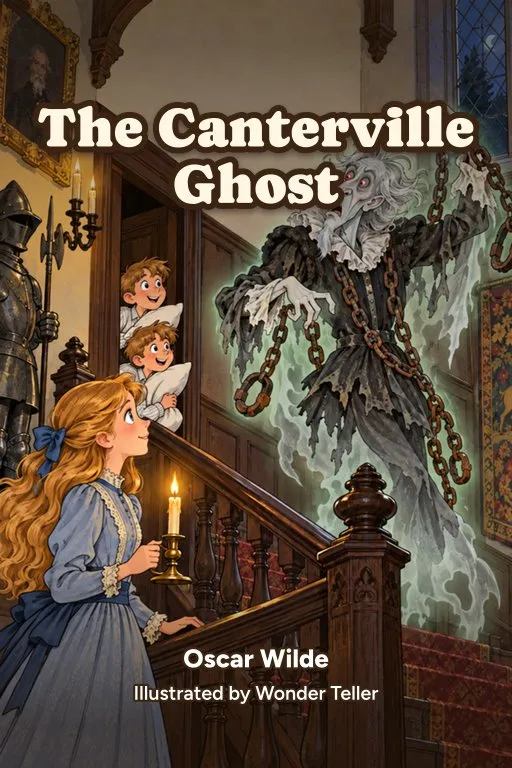 Cover of The Canterville Ghost: A Retelling for Curious Readers