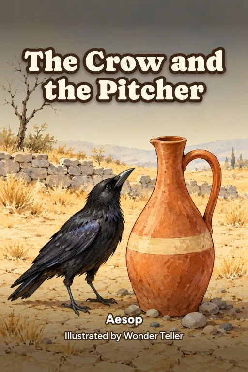 Cover of The Crow and the Pitcher: A Gentle Retelling