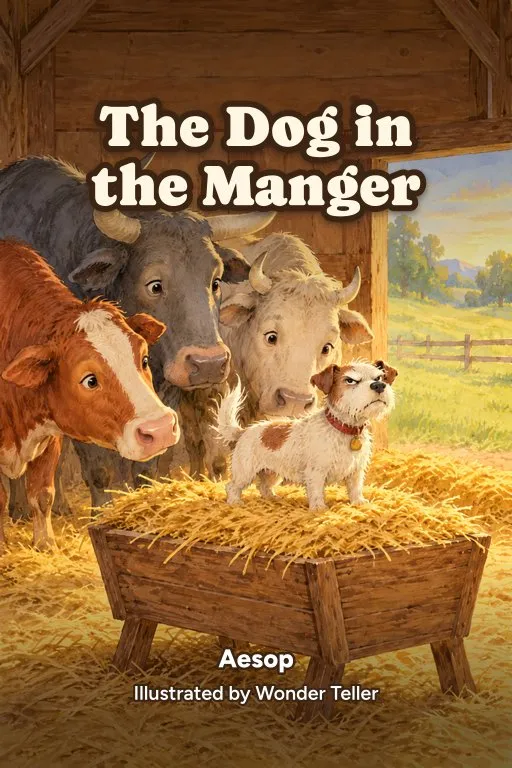 Cover of The Dog in the Manger: A Gentle Retelling