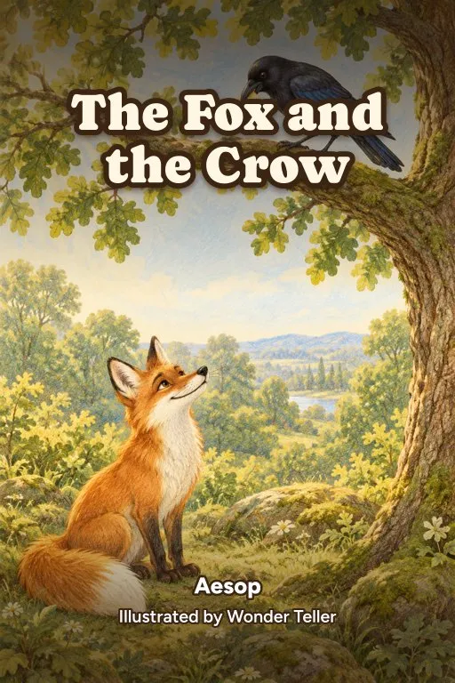Cover of The Fox and the Crow: A Gentle Retelling