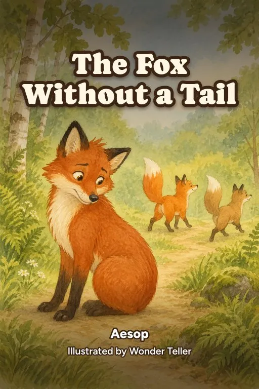 Cover of The Fox Without a Tail: A Gentle Retelling