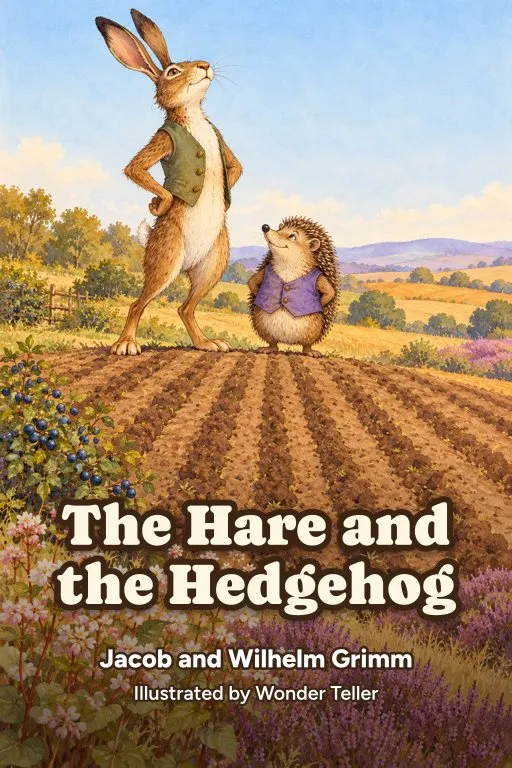 Cover of The Hare and the Hedgehog: A Gentle Retelling