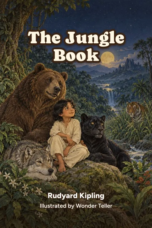 Cover of The Jungle Book: A Retelling for Curious Readers