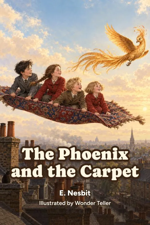Cover of The Phoenix and the Carpet: A Retelling for Curious Readers