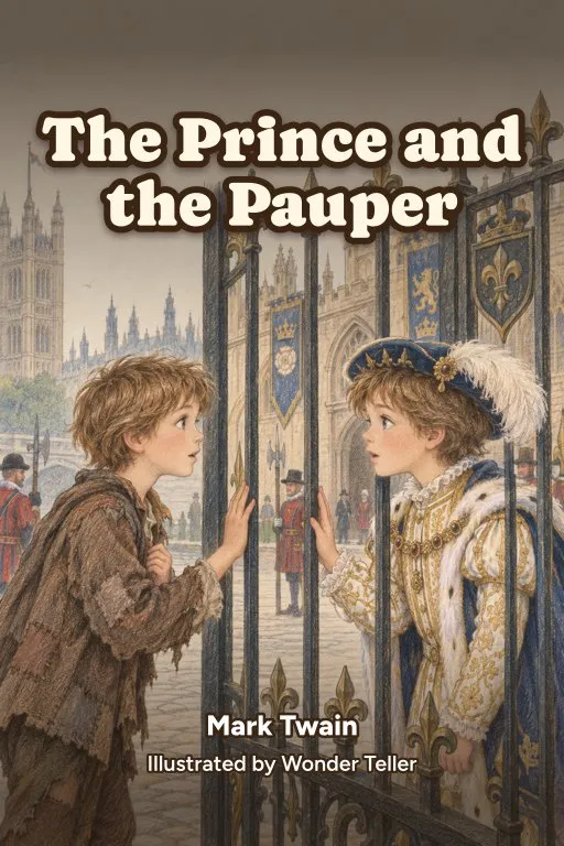 Cover of The Prince and the Pauper: A Retelling for Curious Readers