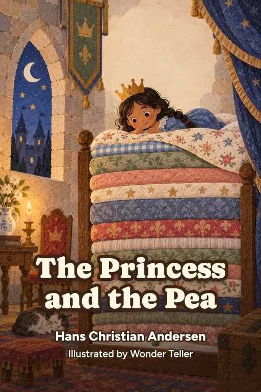 Cover of The Princess and the Pea: A Gentle Retelling
