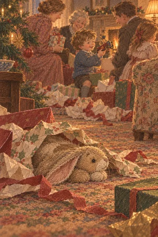 Illustration from page 3 of The Velveteen Rabbit: A Gentle Retelling