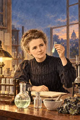 Cover of Marie Curie: A Light for Science